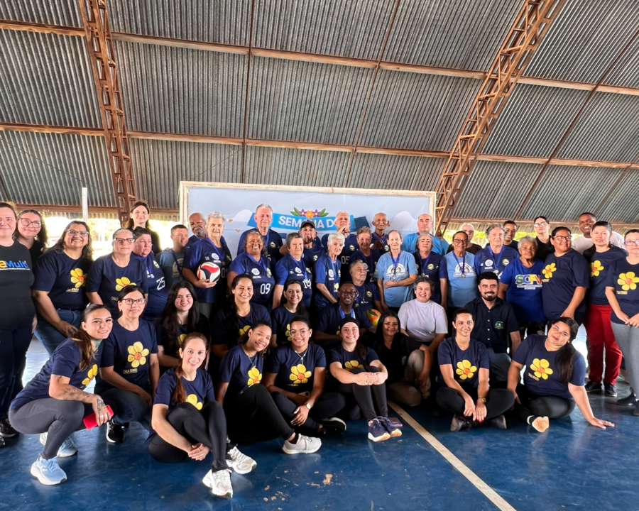Vôlei adaptado abre programação de outubro voltada à pessoa idosa em Sidrolândia