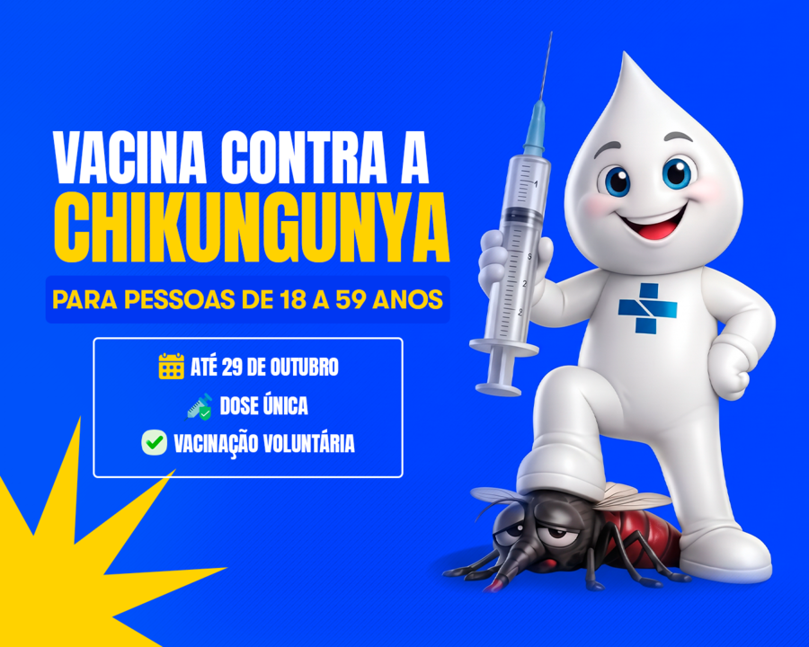 Uma nova proteção contra a chikungunya chegou a Sidrolândia