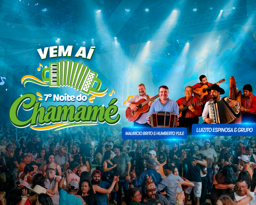 Vem aí a 7ª Noite do Chamamé com mais de 15 pratas da casa em Sidrolândia